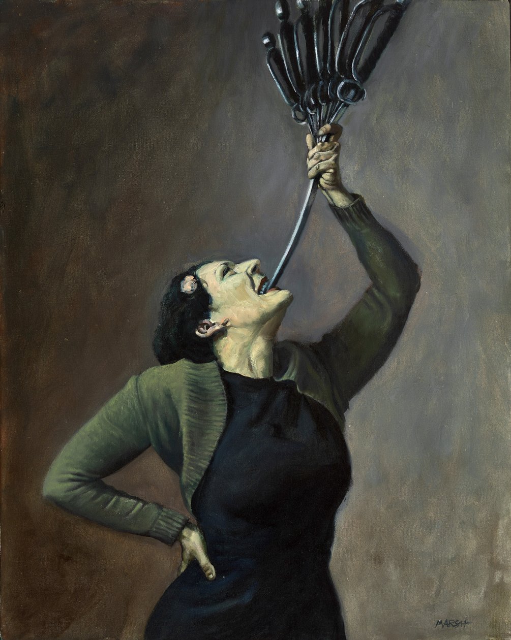 剑之女王，2005年 作者 罗伯特·伯卡尔·马什