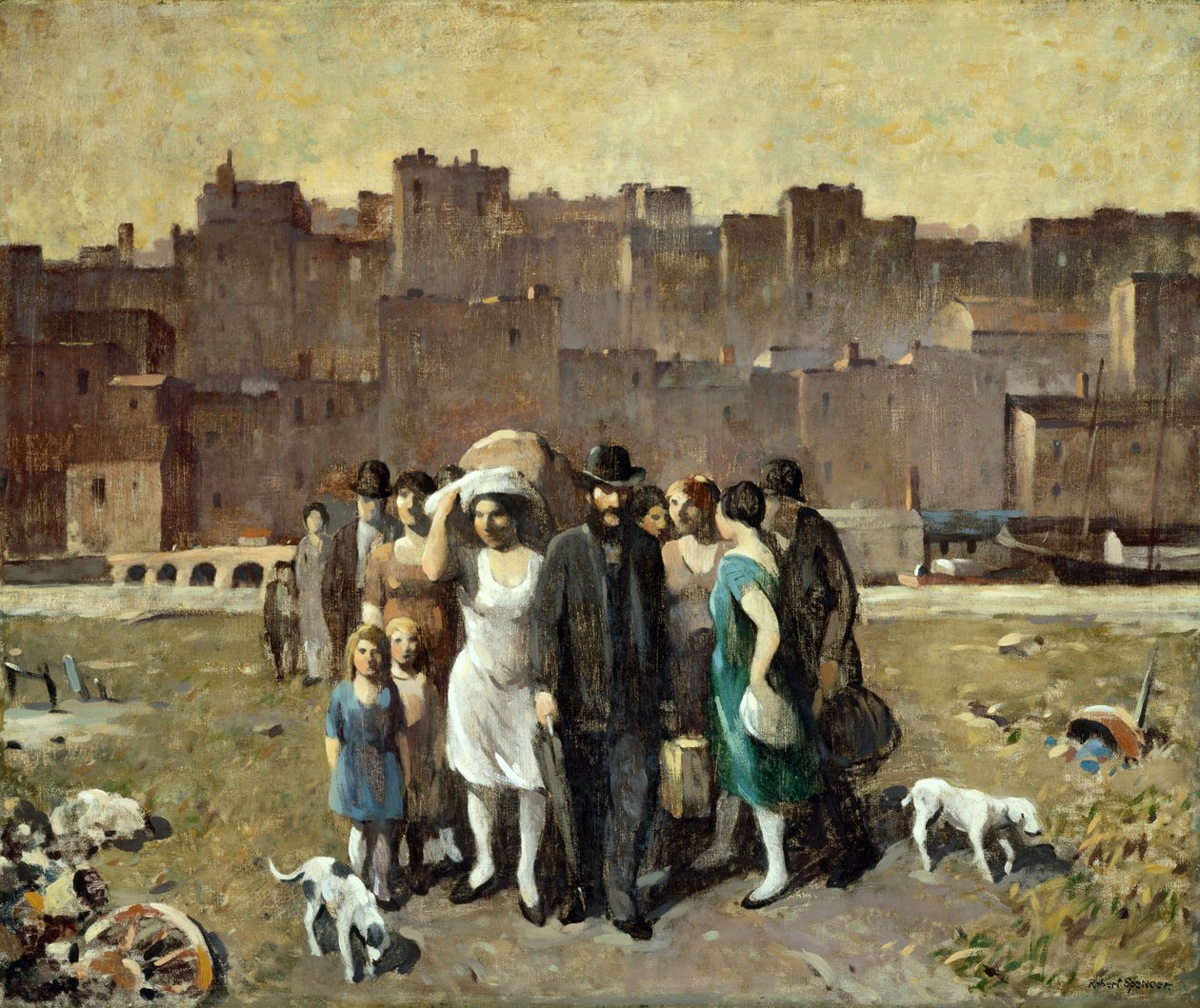 出埃及记，1928年 作者 罗伯特·斯宾塞