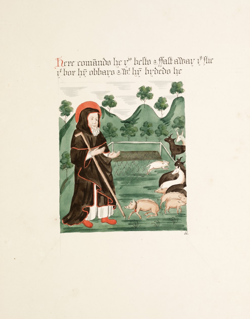 New Coll 380女士，f43r。 1795年由罗伯特·卡莱尔（Robert Carlile）绘制的圣玛丽大教堂，卡莱尔（Carlisle）的古物（纸笔和墨水纸） 作者 罗伯特·卡莱尔