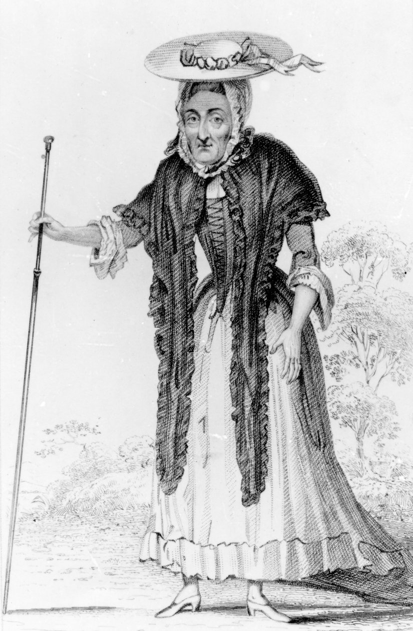 Jane Lewson，1821年，因其年龄和特点而着称 作者 罗伯特·库珀