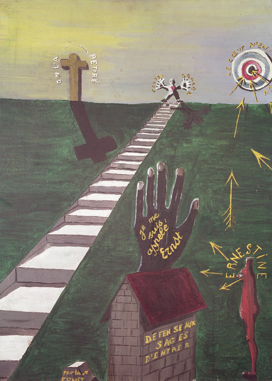 Max Ernst之死，c.1924-25 作者 罗伯特·德斯诺斯
