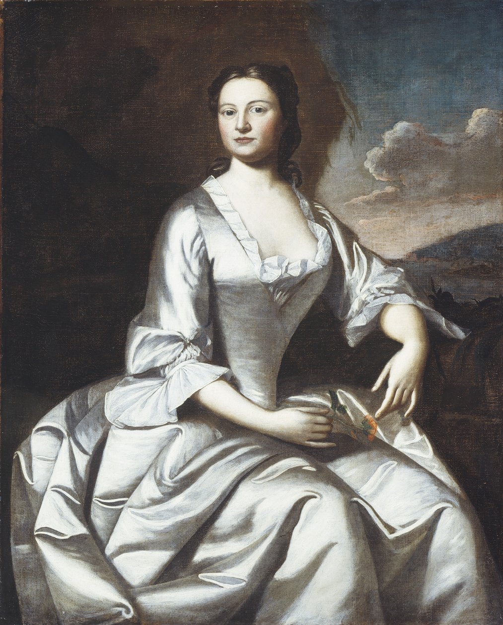 Hermione Pelham Banister（John Banister夫人）1748 作者 罗伯特·费克