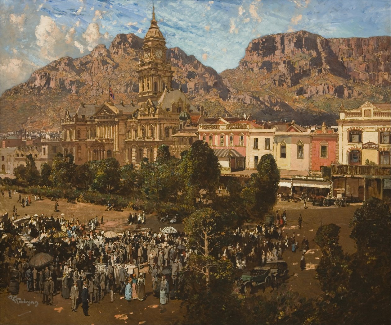 市政厅，开普敦1917 作者 罗伯特·格洛沃·古德曼