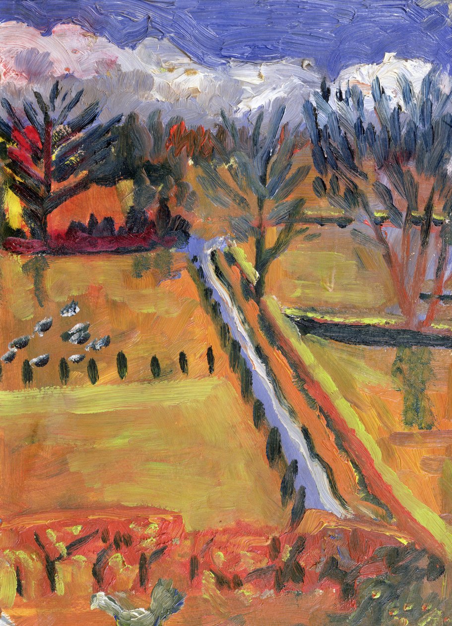 Blue Road，Hereford，1998 作者 罗伯特·霍布豪斯