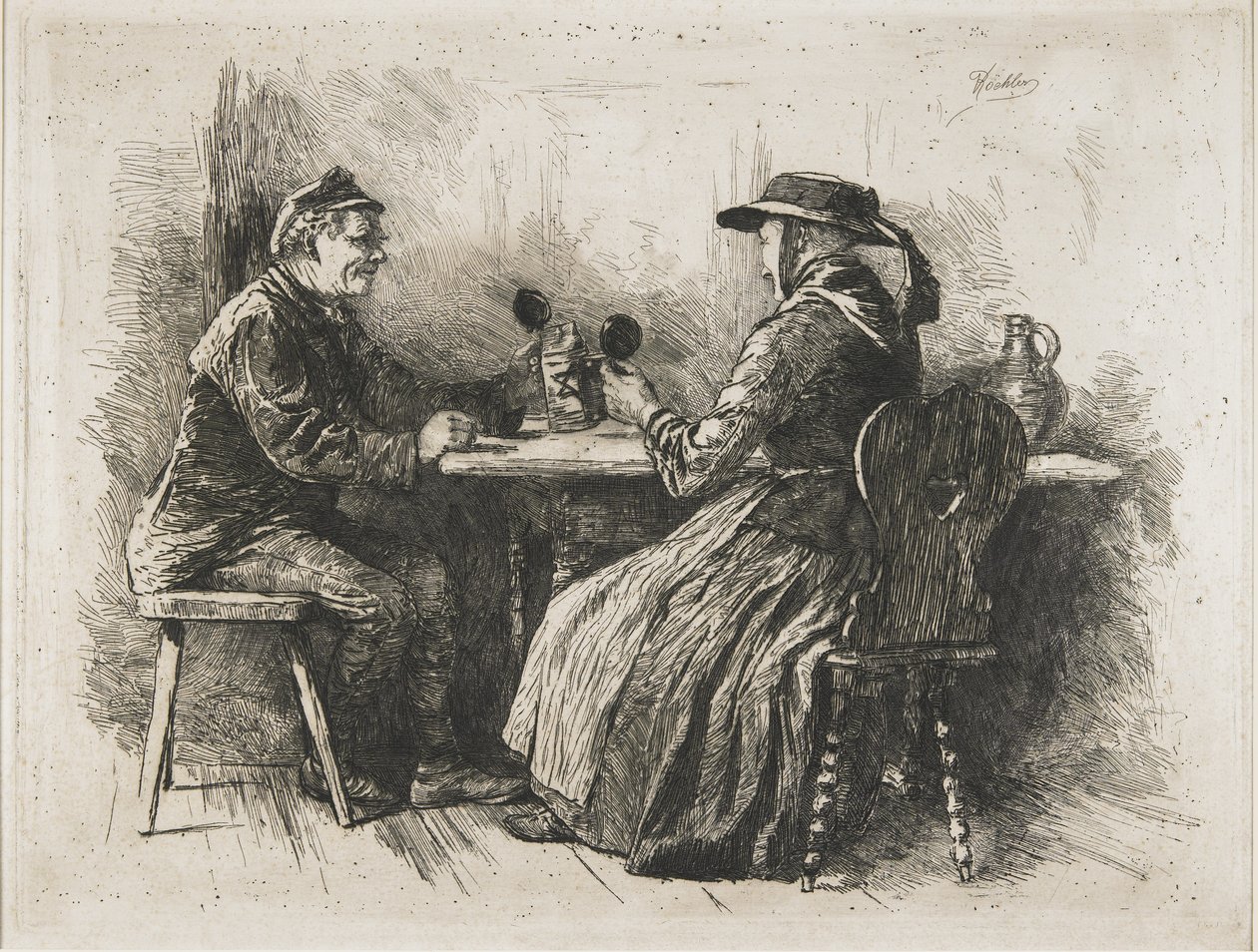 Prosit！，1886 作者 罗伯特·科勒