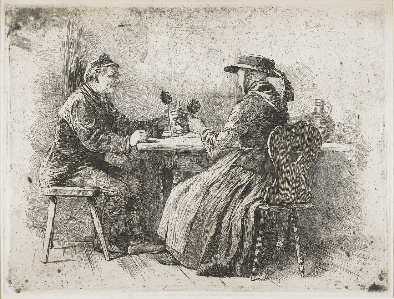Prosit！，1886 作者 罗伯特·科勒