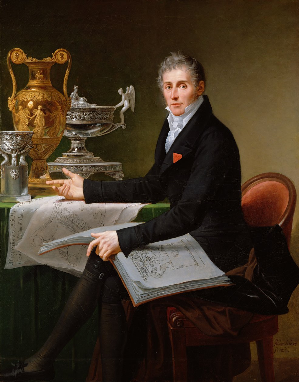 Jean-Baptiste-Claude Odiot，1822年 作者 罗伯特·勒菲佛尔
