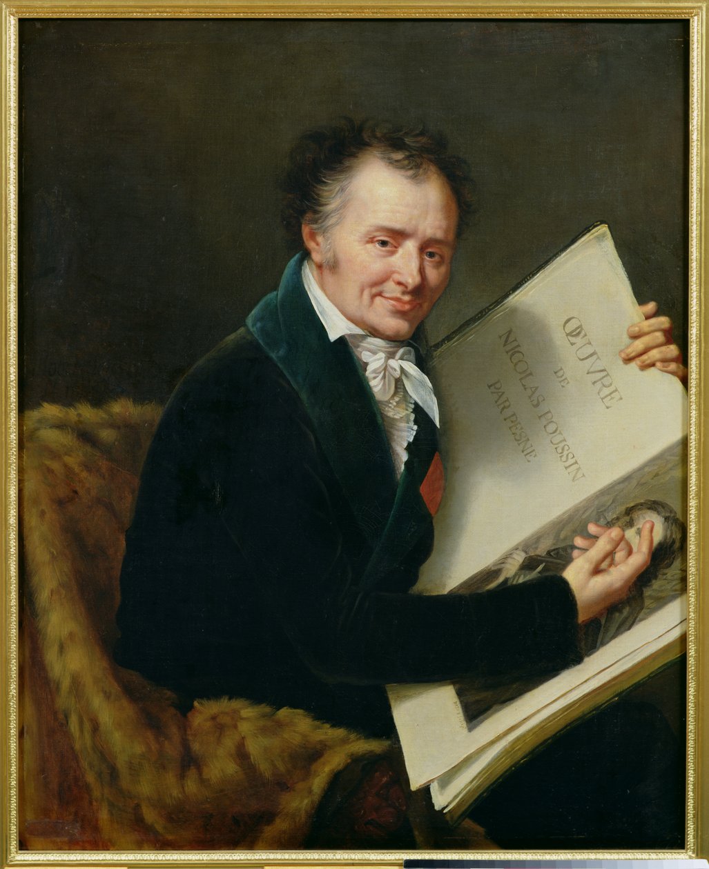 Dominique Vivant（1747-1825）Baron Denon，1808年的肖像 作者 罗伯特·勒菲佛尔