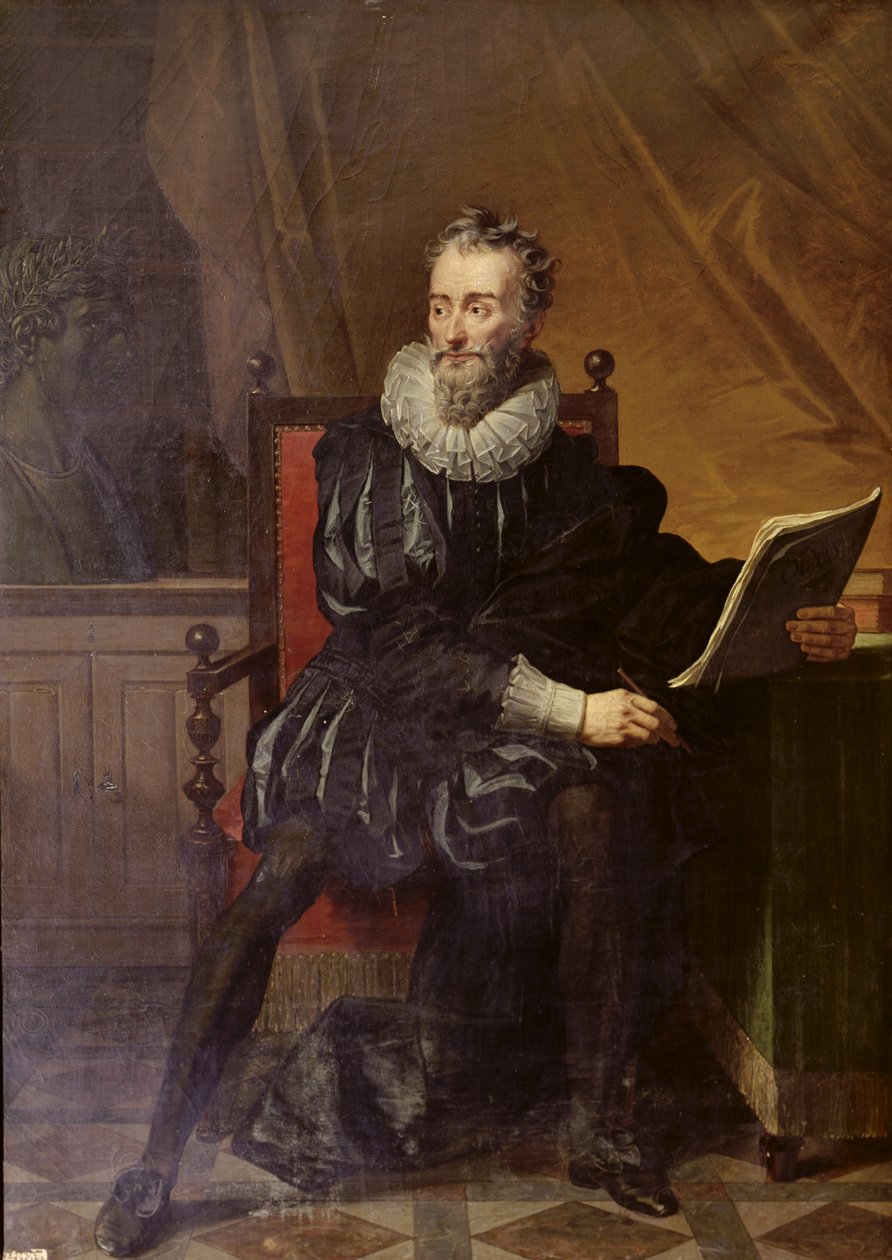 Francois de Malherbe（1555-1628）1822年的肖像 作者 罗伯特·勒菲佛尔