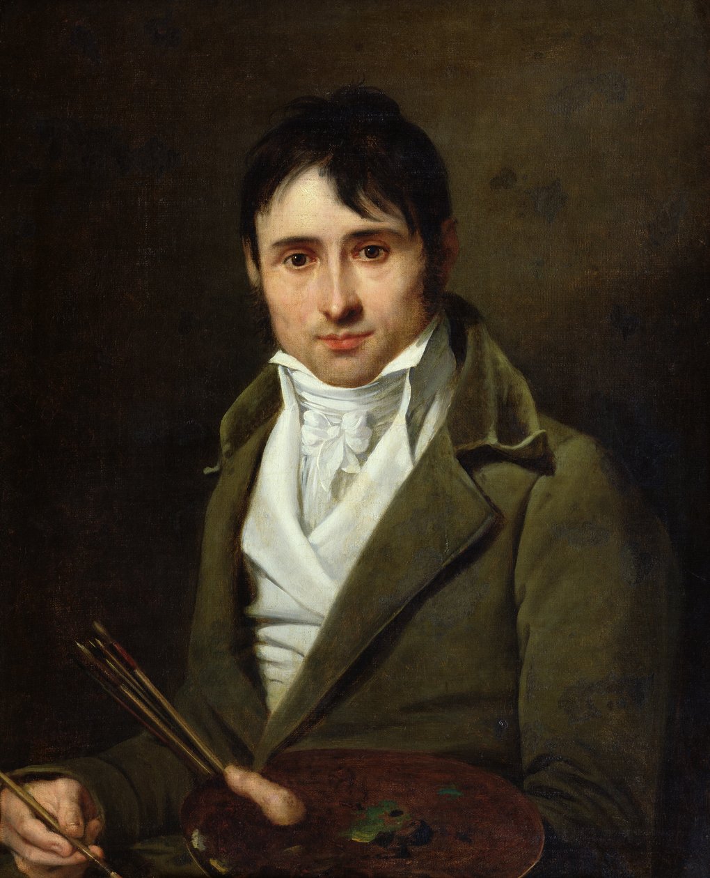 Jean-Victor Bertin（1775-1842）1805的肖像 作者 罗伯特·勒菲佛尔