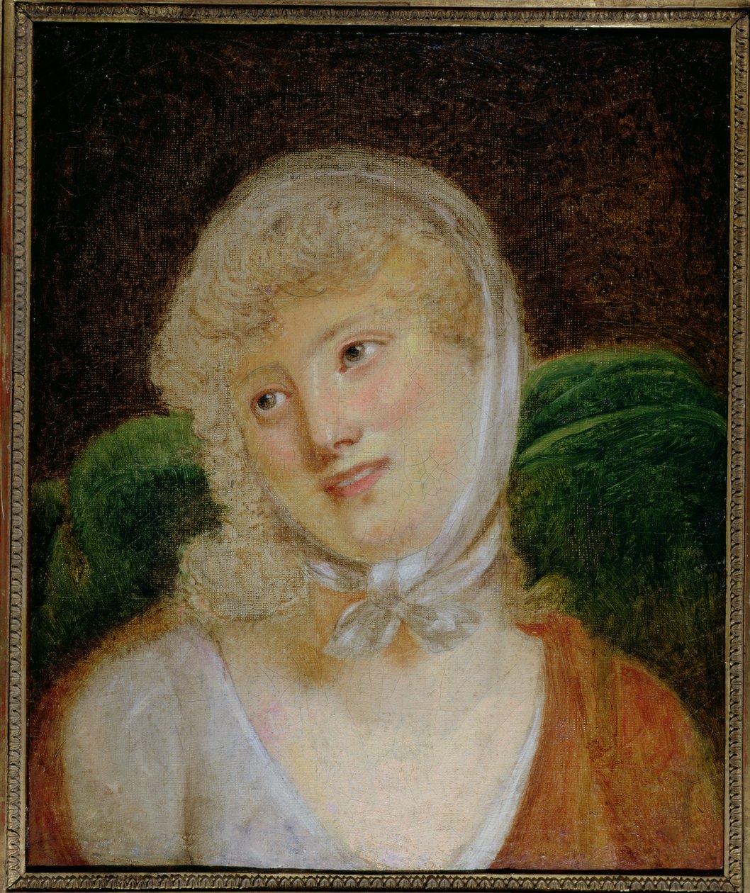 Marie Laczinska（1786-1817）伯爵夫人Walewska的肖像 作者 罗伯特·勒菲佛尔