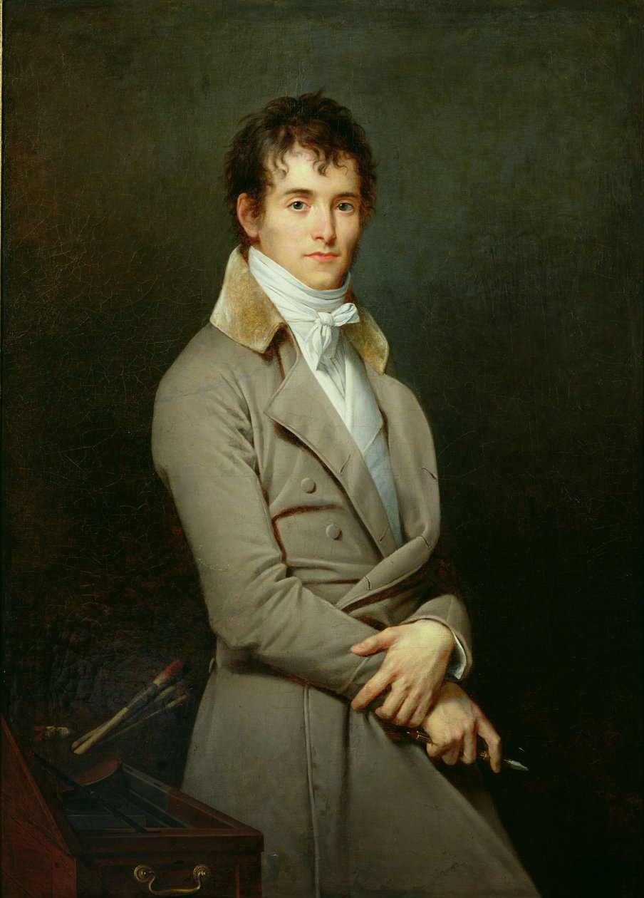 Paulin-Guerin（1783-1855）1801的肖像 作者 罗伯特·勒菲佛尔