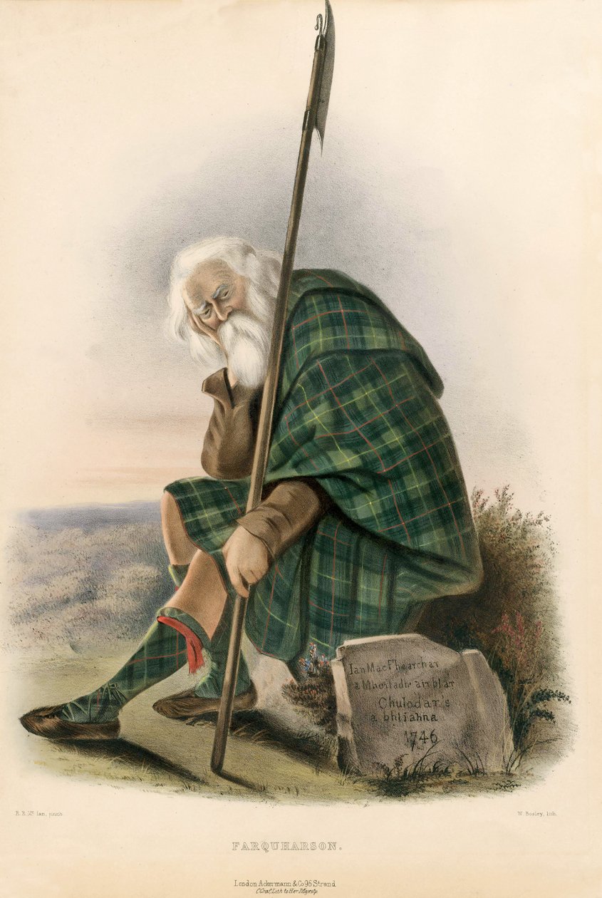 Farquharson，来自苏格兰高地的氏族，1845年 作者 罗伯特·罗纳德·麦克莱恩