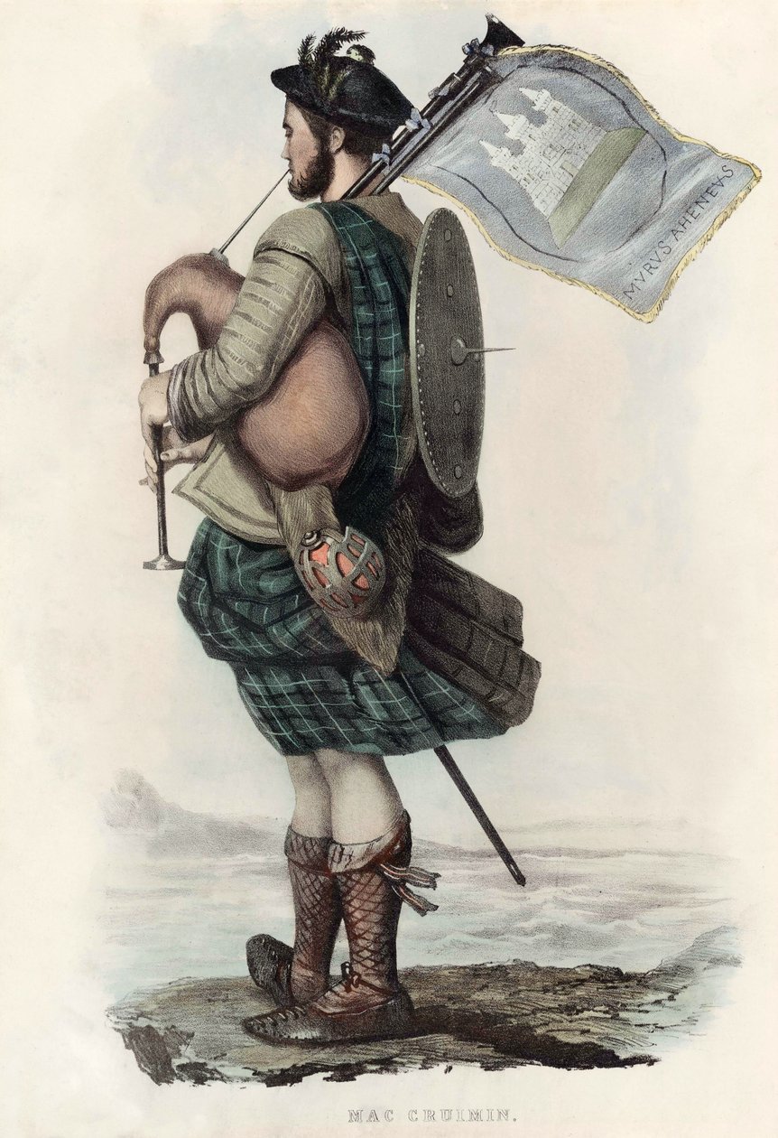 Mac Cruimin，来自苏格兰高地的氏族，1845年 作者 罗伯特·罗纳德·麦克莱恩