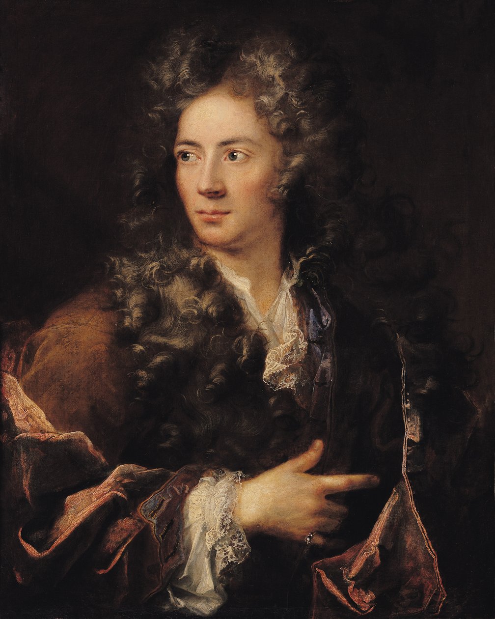 Gerard Audran的肖像（1640-1703） 作者 罗伯特·图尼尔