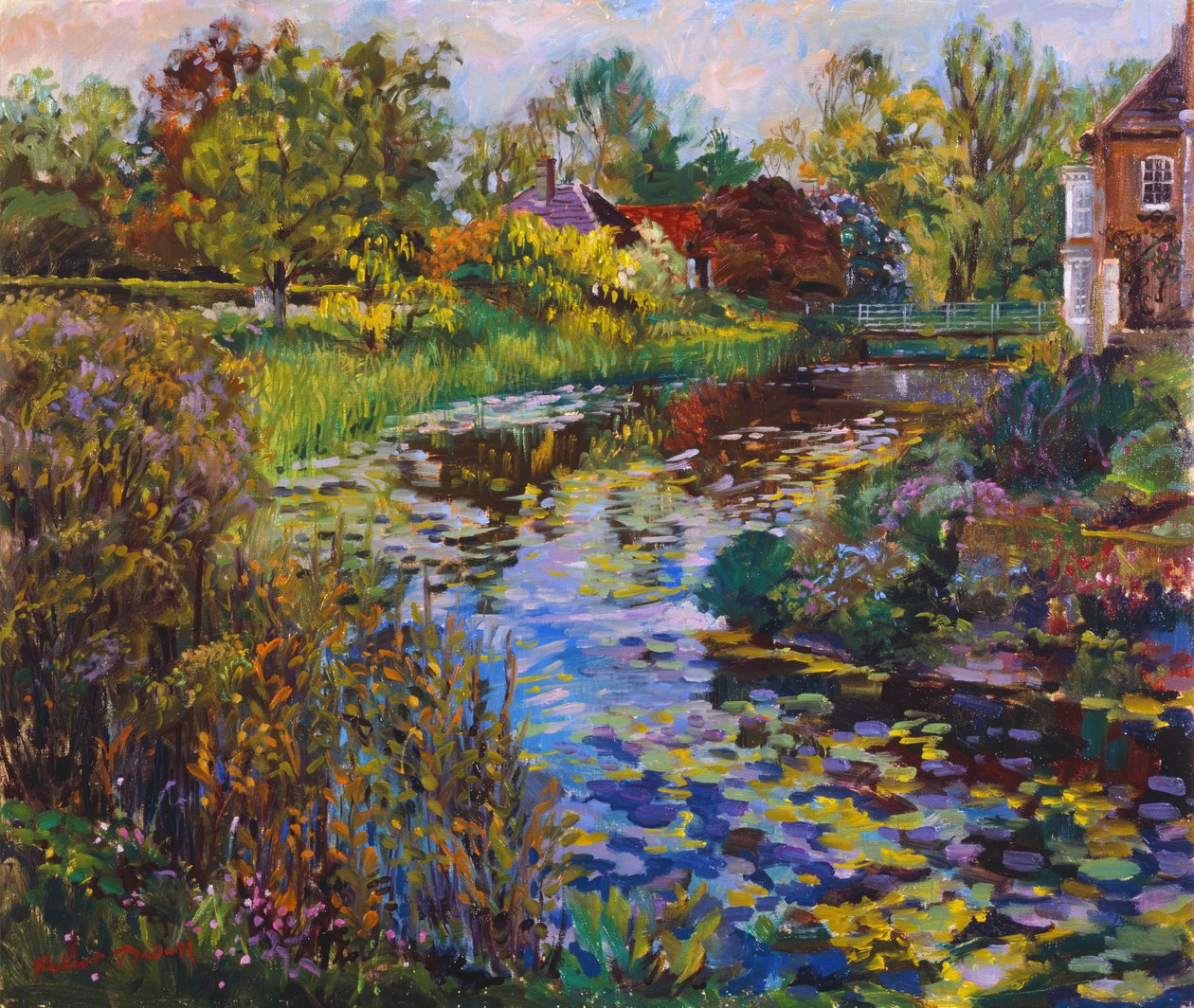 Moated House，New Timber，Sussex 作者 罗伯特·廷德尔