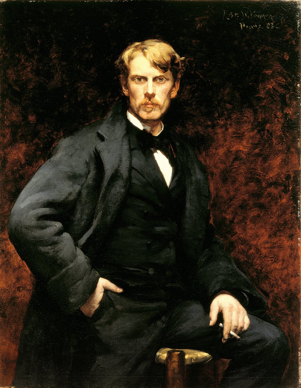 John Severinus Conway（1852-1925）1883年的肖像 作者 罗伯特·威廉·冯诺