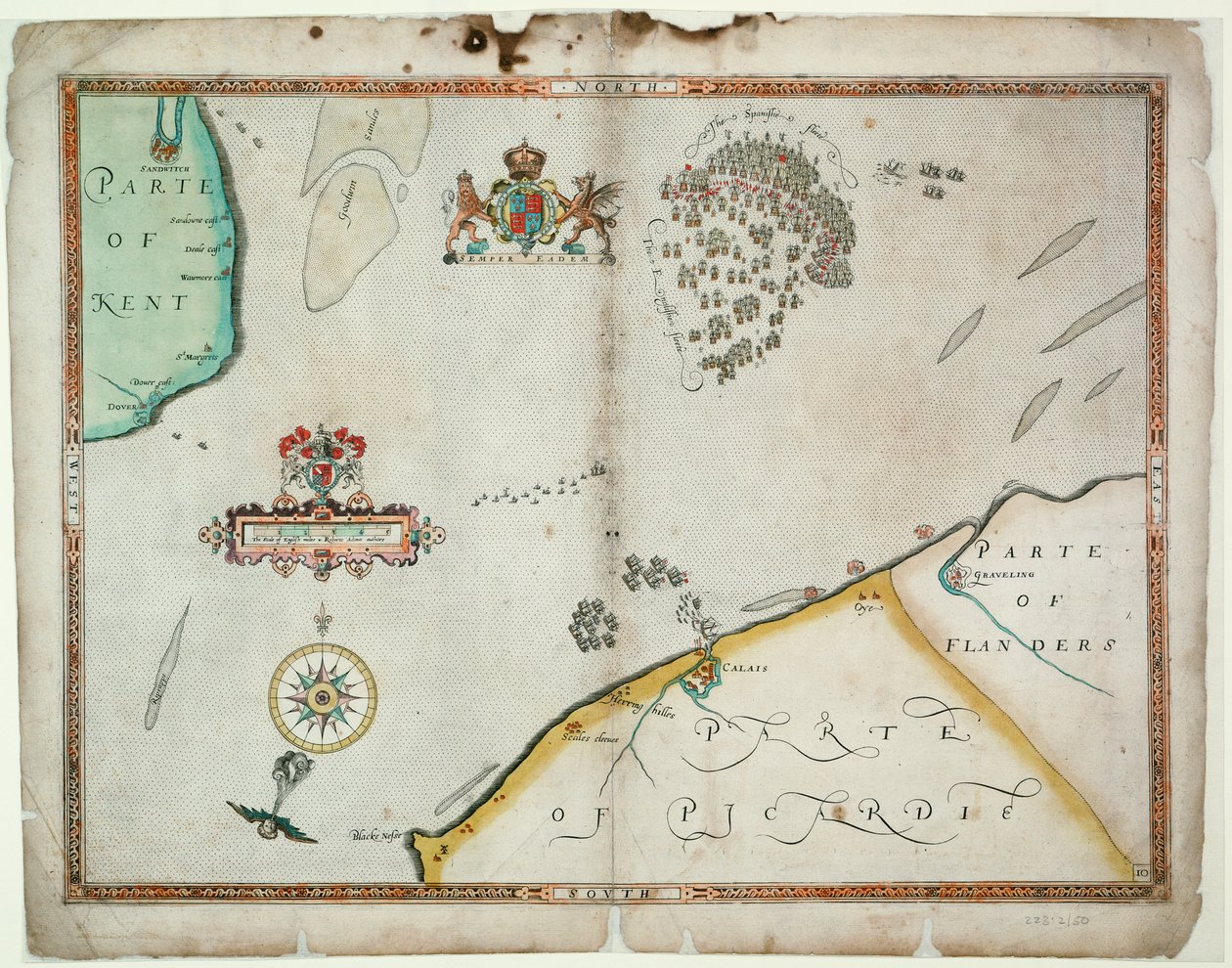 格拉夫林附近海战，1588 年 8 月 8 日 作者 罗伯特（继）亚当斯