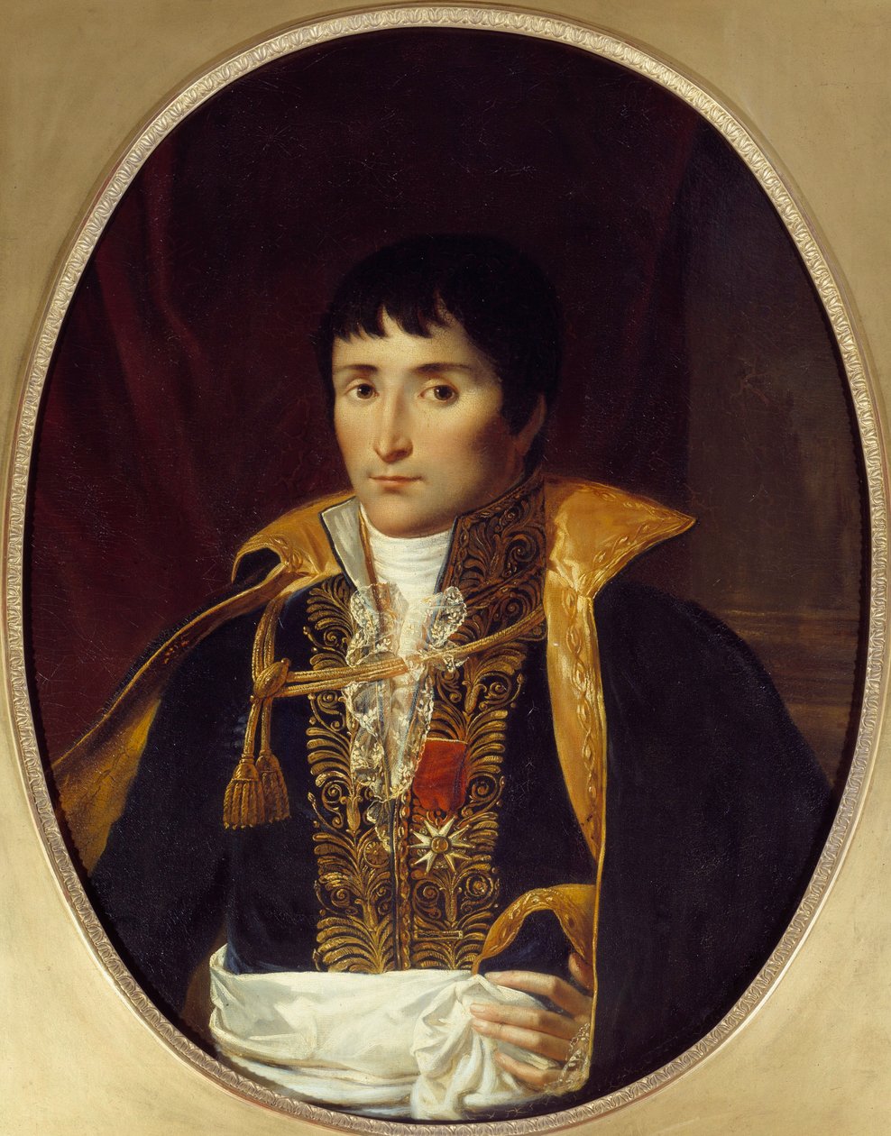 Portrait of Lucien Bonaparte (1775-1840). Painting attributed to Robert Lefevre (1755-1830) 19th century Malmaison, musee du chateau - Portrait of Lucien Bonaparte (1775-1840). Painting attributed to Robert Lefevre (1755-1830) 作者 罗伯特·莱夫佛尔