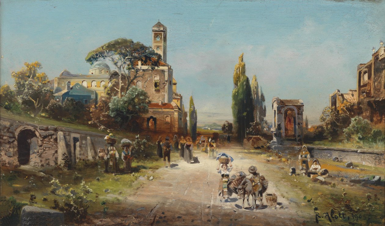 罗伯特-阿洛特 Via Appia 1905 作者 罗伯特·阿洛特