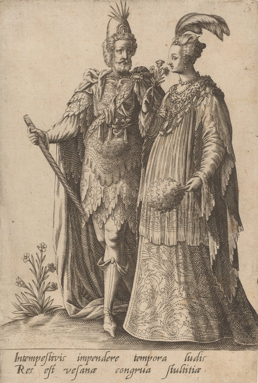 Intempestivis impendere..., 1597. 作者 罗伯特·博萨德