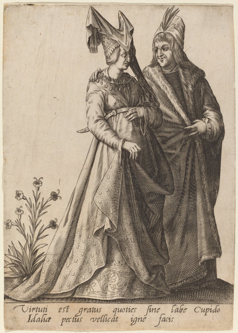 Virtui est gratus quoties..., 1597. 作者 罗伯特·博萨德