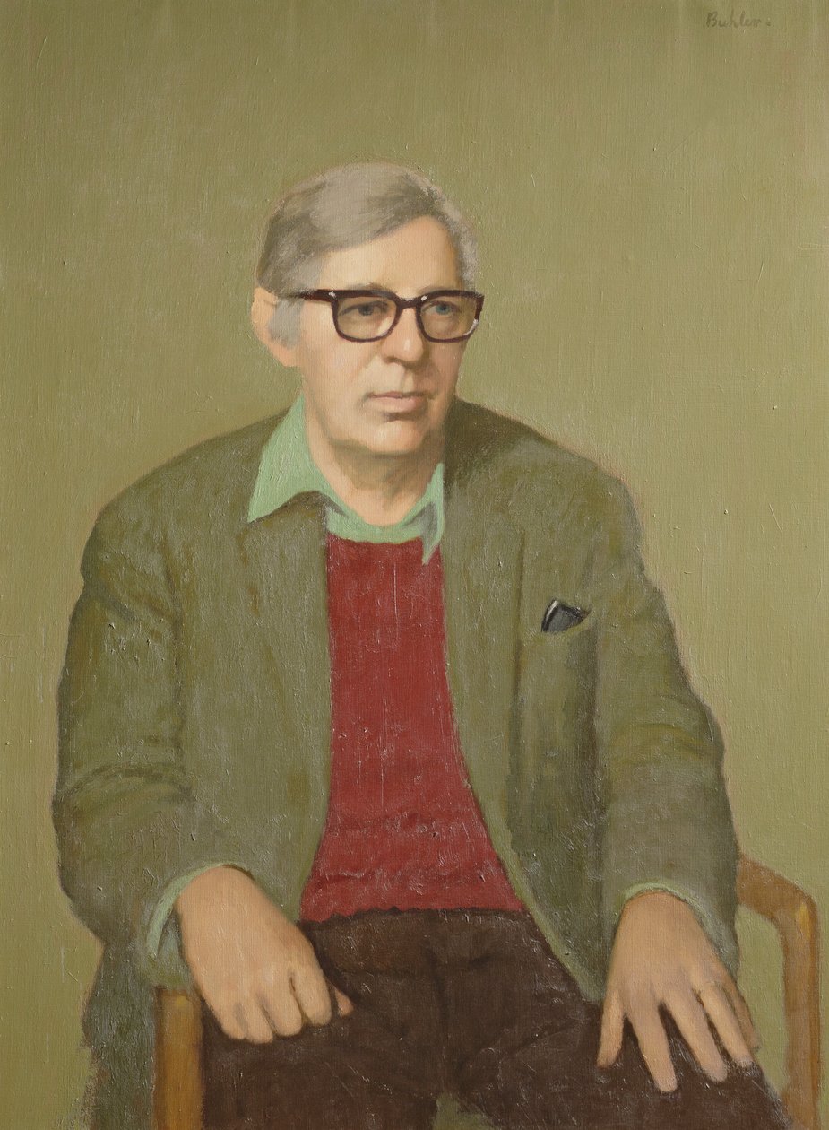 劳里-李（1914-97），约 1970 年代（布面油画） 作者 罗伯特·布勒