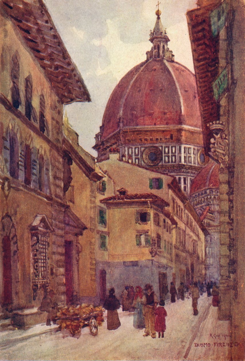 通过Dei Servi，c1905 作者 罗伯特·查尔斯·高夫
