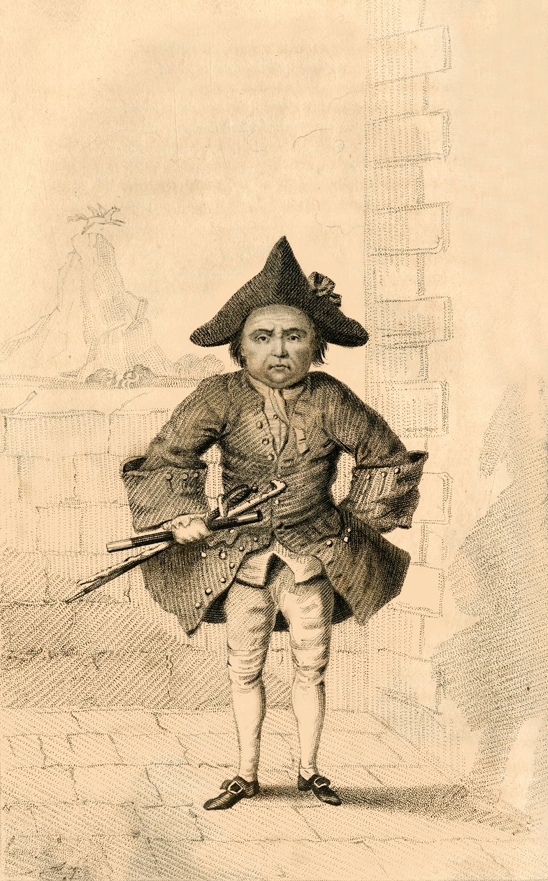 Chevalier Desseasau，以“虚荣”而闻名，1821年。 作者 罗伯特·库珀