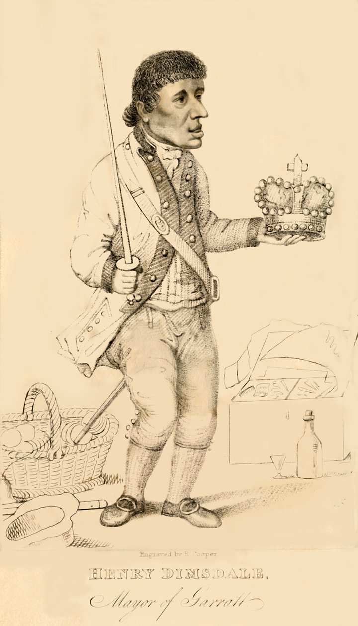 加拉特市市长亨利·迪姆斯代尔（Henry Dimsdale），1821年。 作者 罗伯特·库珀