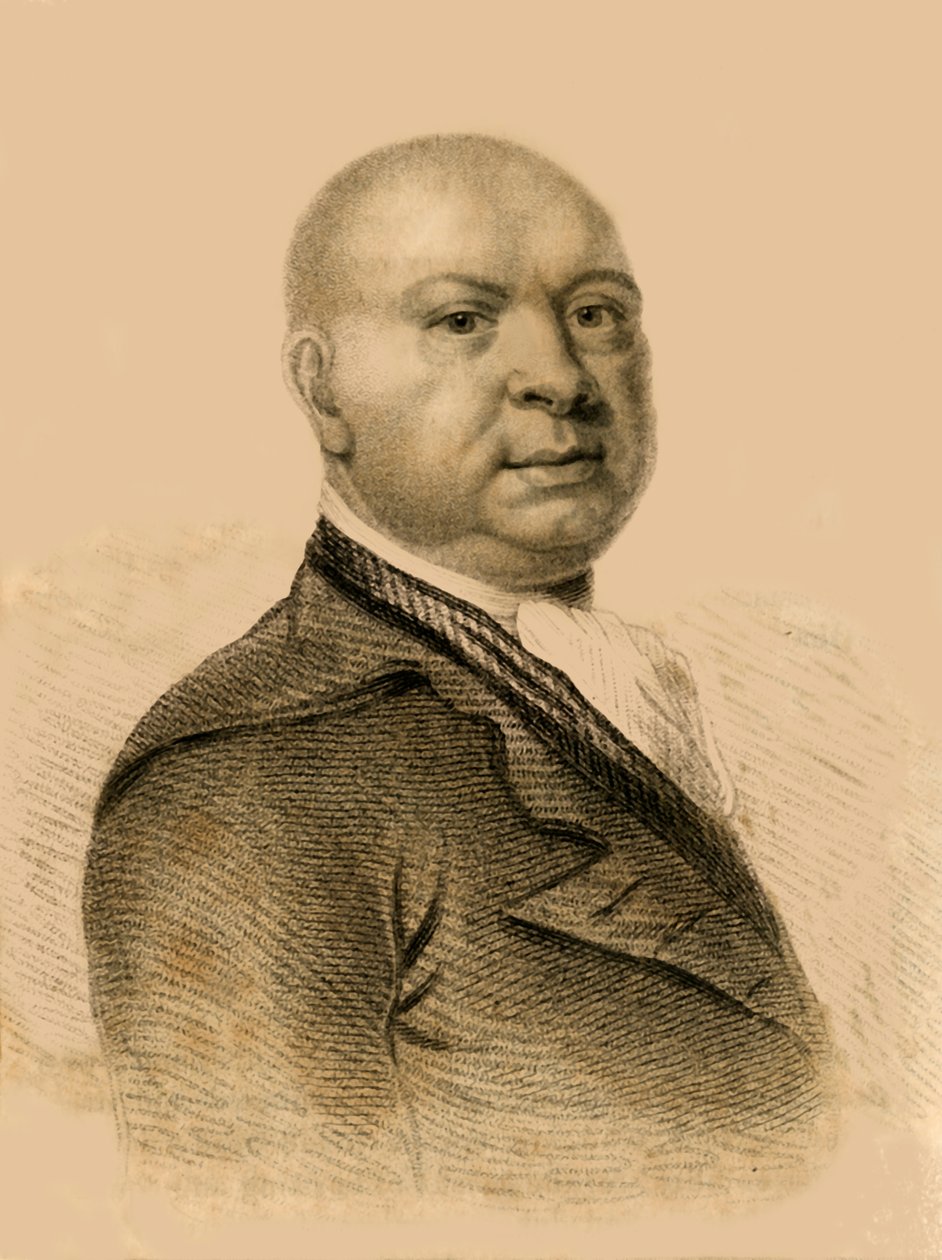 约翰·布劳顿（John Broughton），1822年。 作者 罗伯特·库珀
