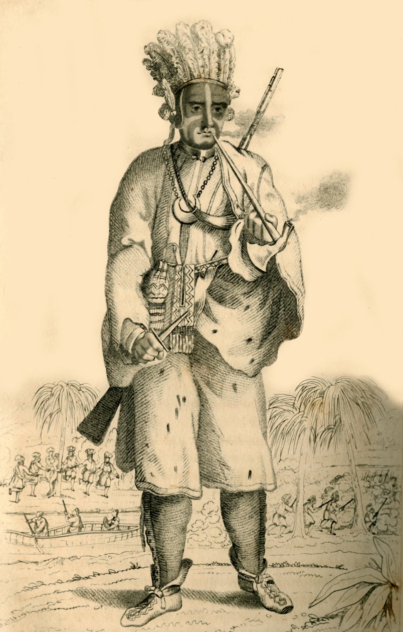 彼得·威廉姆森（Peter Williamson），1821年因其被囚禁和痛苦而着称。 作者 罗伯特·库珀