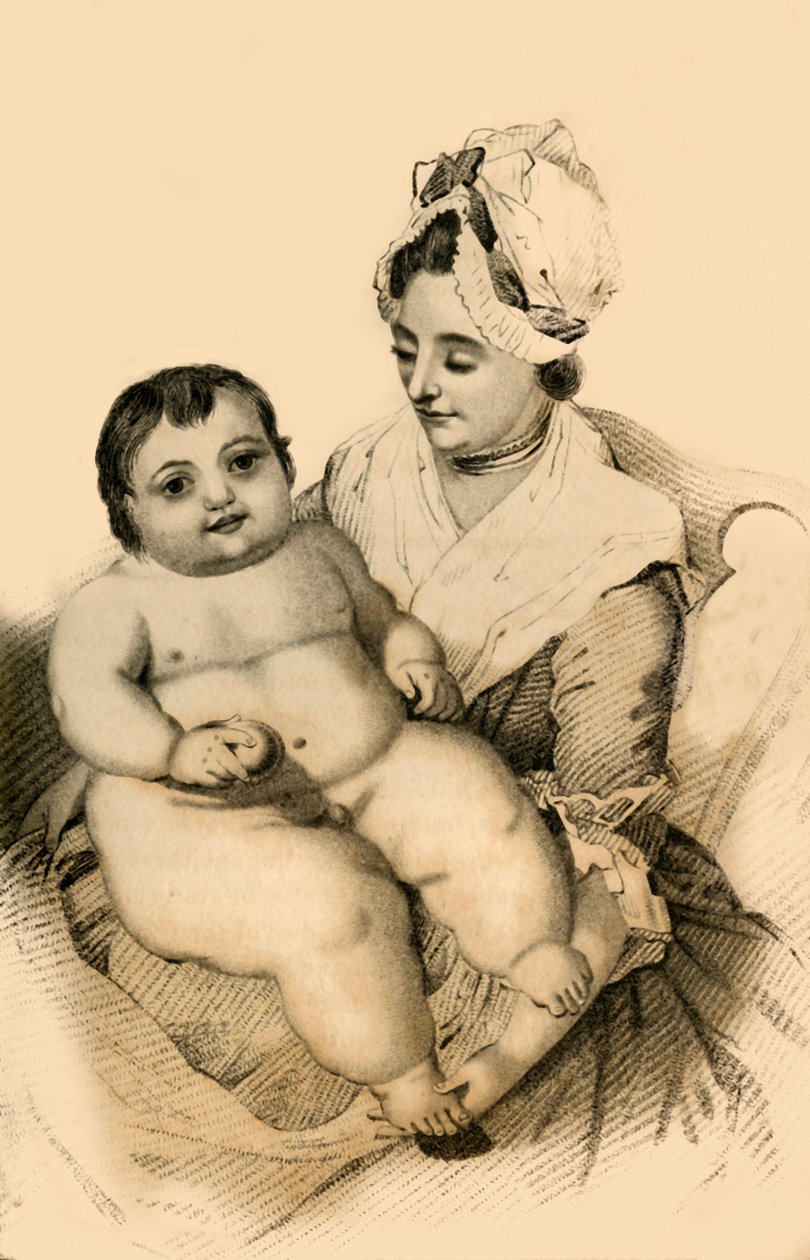 托马斯·希尔斯·埃弗里特（Thomas Hills Everett），享年11岁，1822年。 作者 罗伯特·库珀