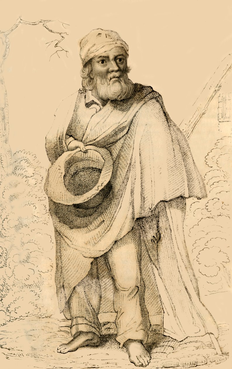 托马斯·哈德森（Thomas Hudson），1821年因不幸而着称。 作者 罗伯特·库珀