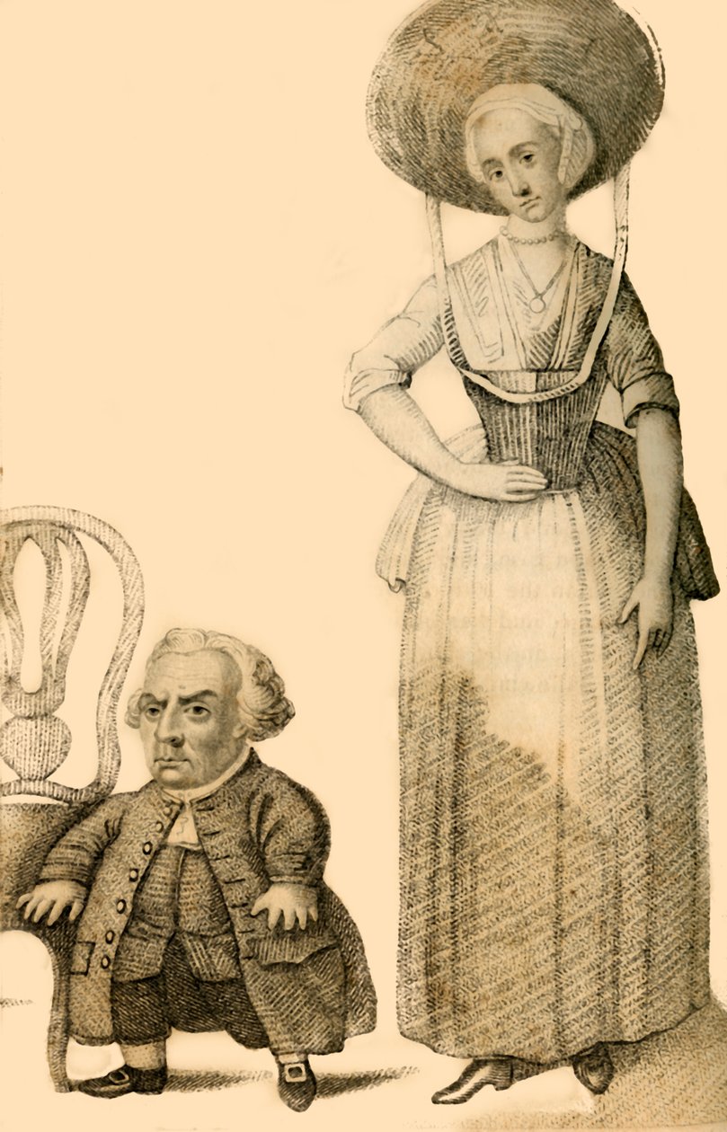 Wybrand Lolkes，荷兰矮人，1821年。 作者 罗伯特·库珀