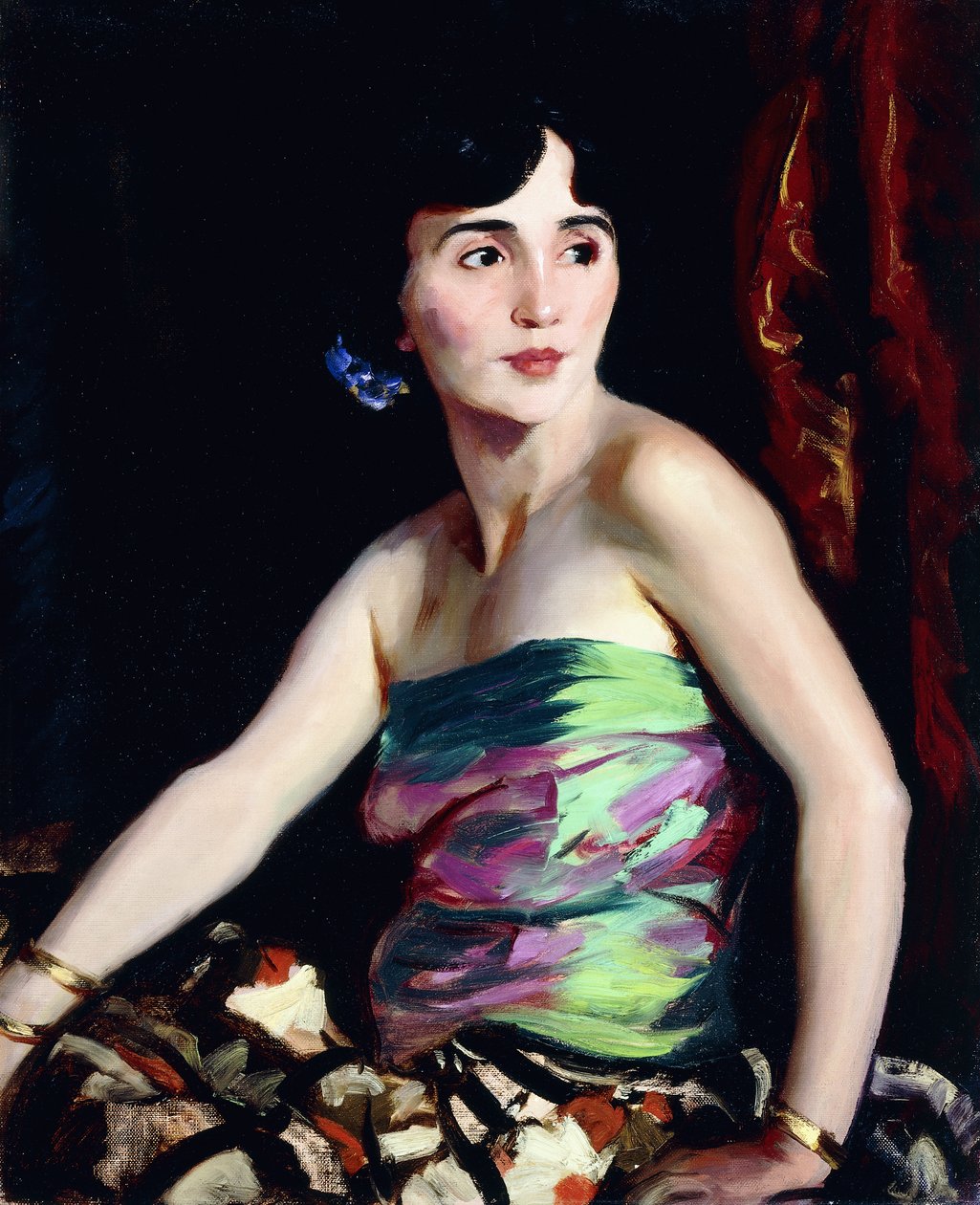Isolina Maldonado-西班牙舞者，1921年 作者 罗伯特·科扎德·亨利