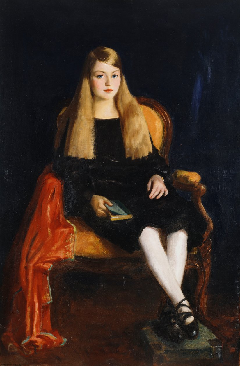 玛西娅·安妮·塔克（Marcia Anne M.Tucker）的肖像，1926年 作者 罗伯特·科扎德·亨利