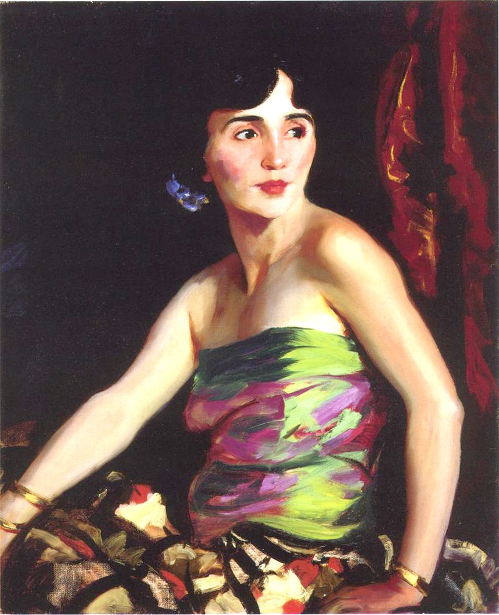 西班牙舞蹈家Isolina Maldonado，1921年 作者 罗伯特·科扎德·亨利