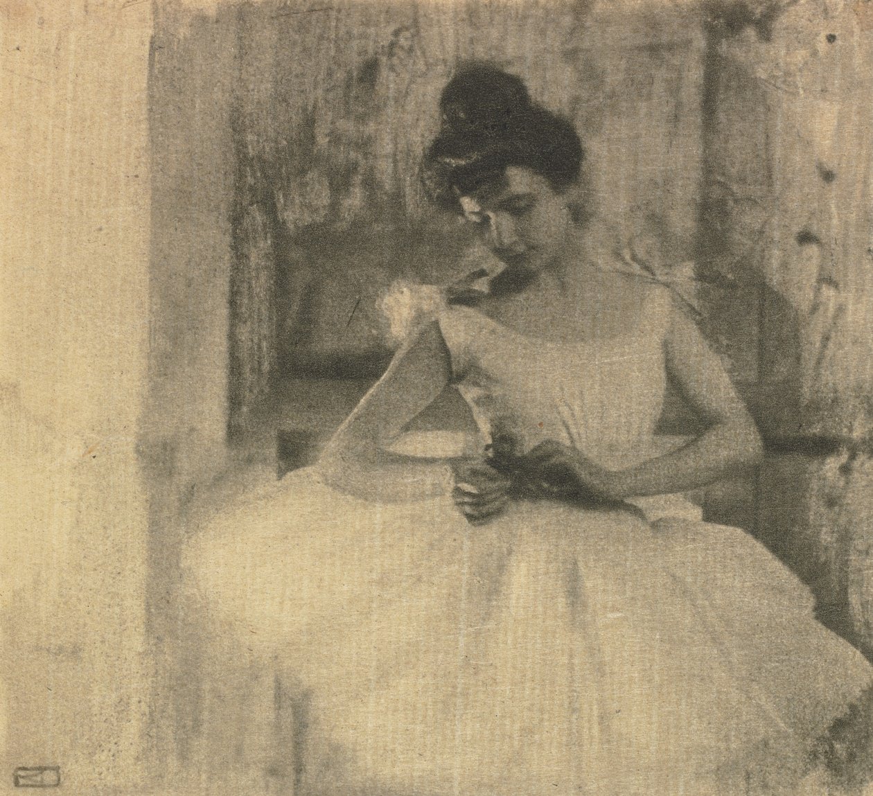 摄影机工作：幕后，1906年。 作者 罗伯特·德马奇