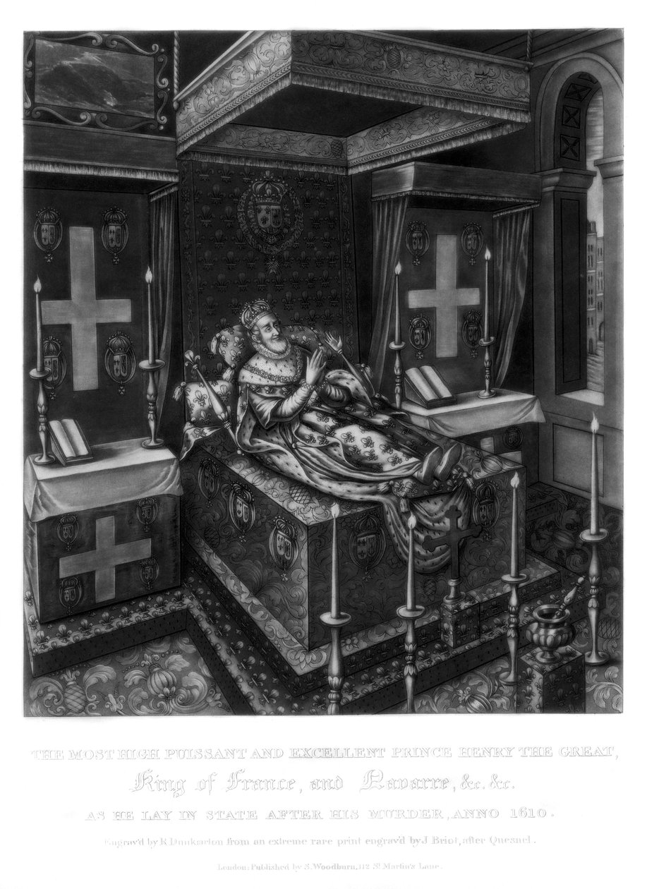 法国国王亨利四世（Henry IV），1816年。 作者 罗伯特·邓卡顿