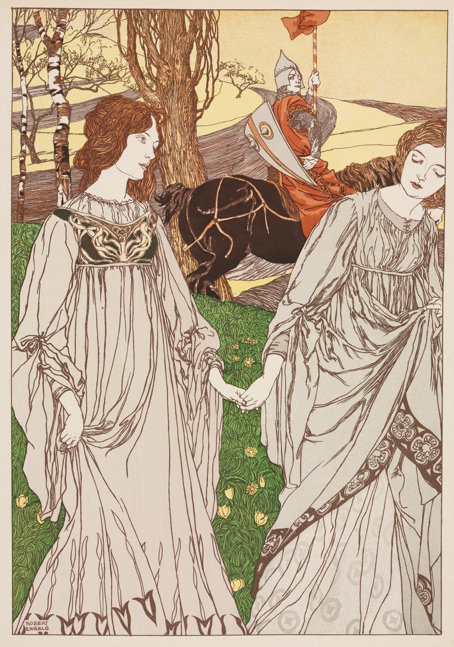 路人（Le Passant），1897年。 作者 罗伯特·恩格斯