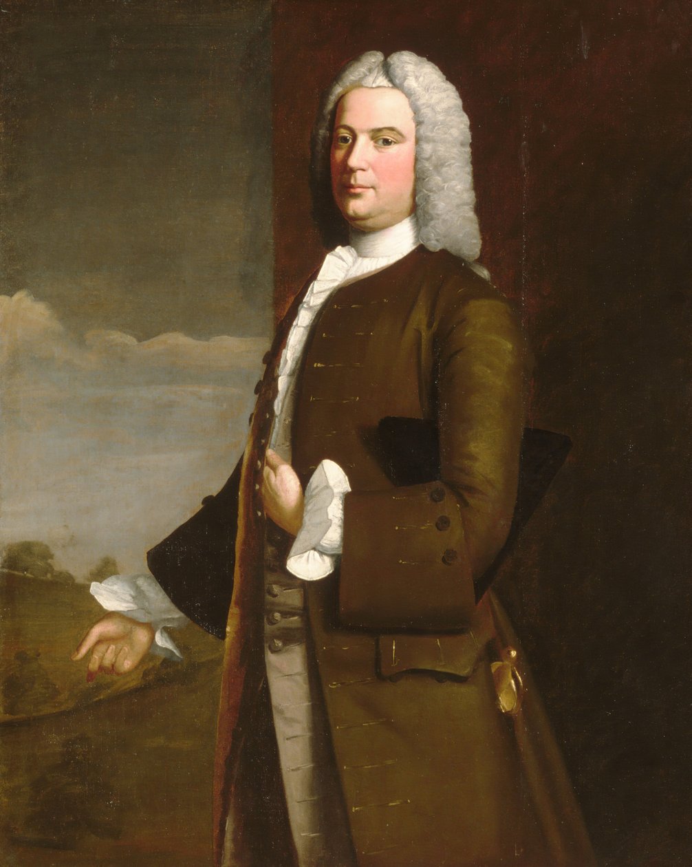 滕奇·弗朗西斯（Tench Francis），1746年。 作者 罗伯特·费克