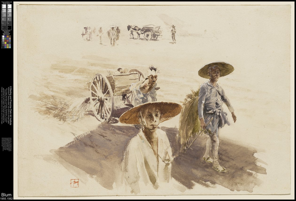 洒水车，1890年 作者 罗伯特·弗雷德里克·布鲁姆