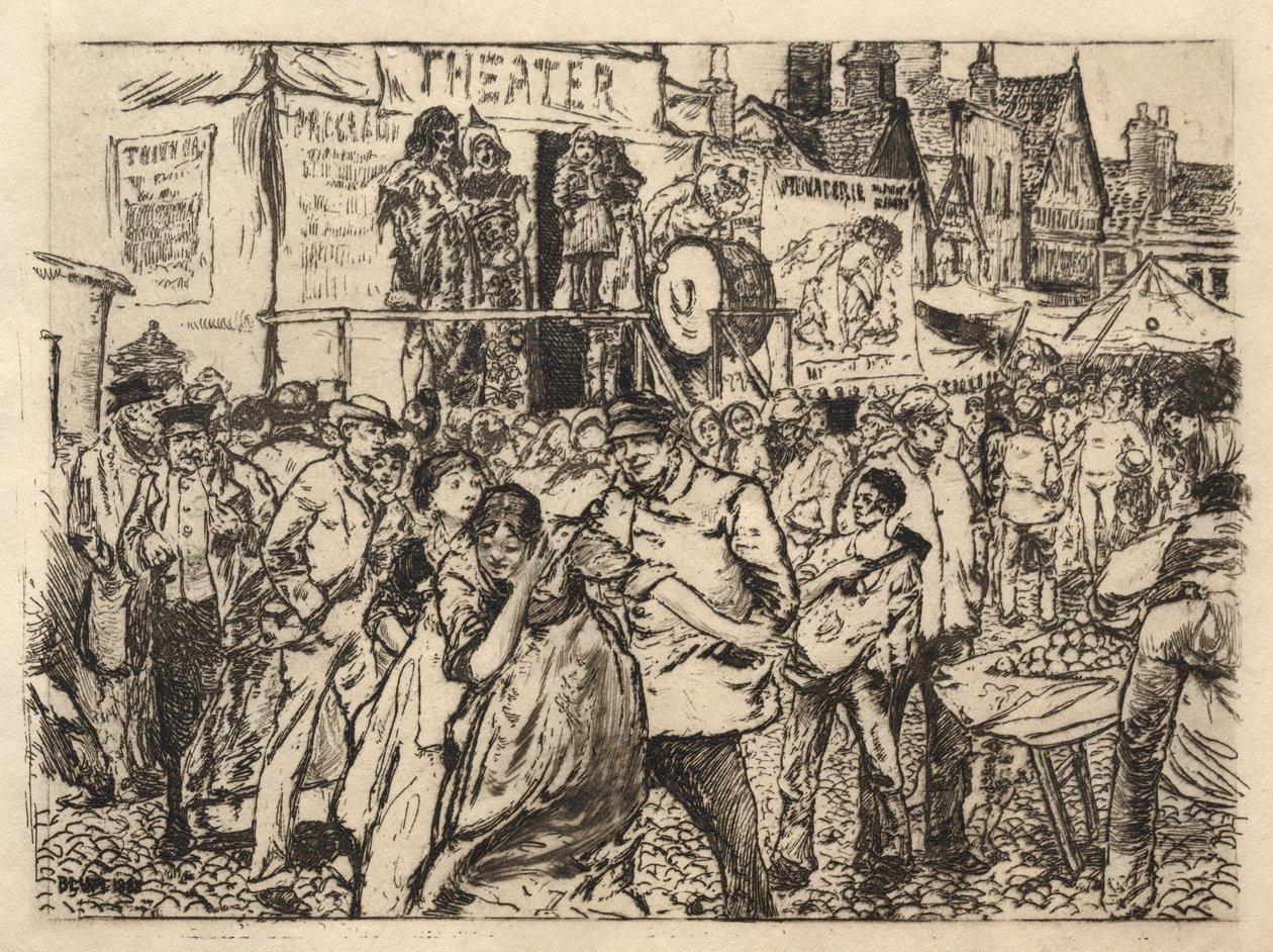 插图，1883年。 作者 罗伯特·弗雷德里克·布鲁姆