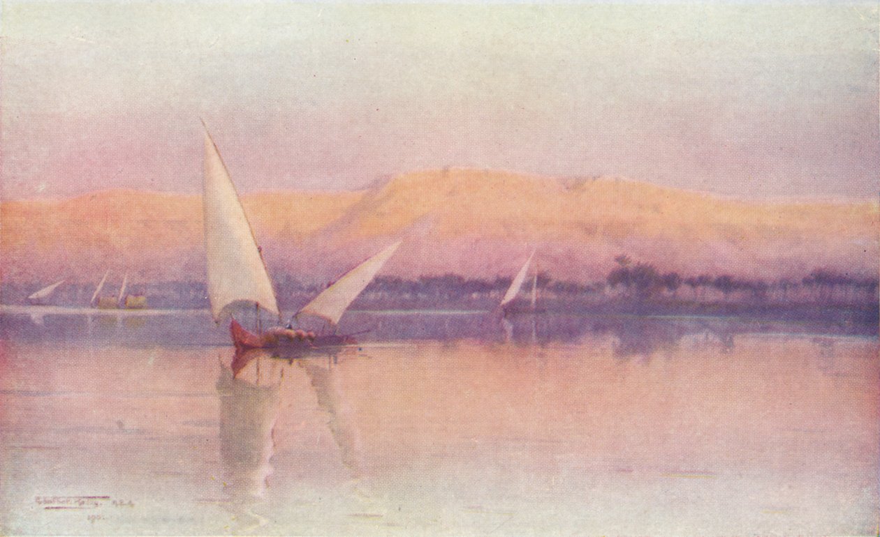 尼罗河余辉，c1880，1904年 作者 罗伯特·乔治·塔尔伯特·凯利