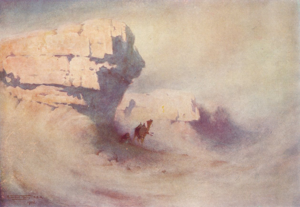 沙尘暴，c1880，1904年 作者 罗伯特·乔治·塔尔伯特·凯利