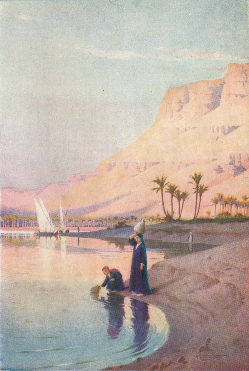Gibel Kasr-Es-Saad，c1880年，1904年 作者 罗伯特·乔治·塔尔伯特·凯利