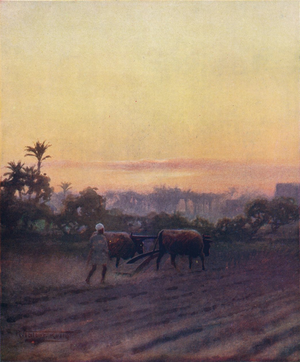 晚期劳工，c1880，1904年 作者 罗伯特·乔治·塔尔伯特·凯利