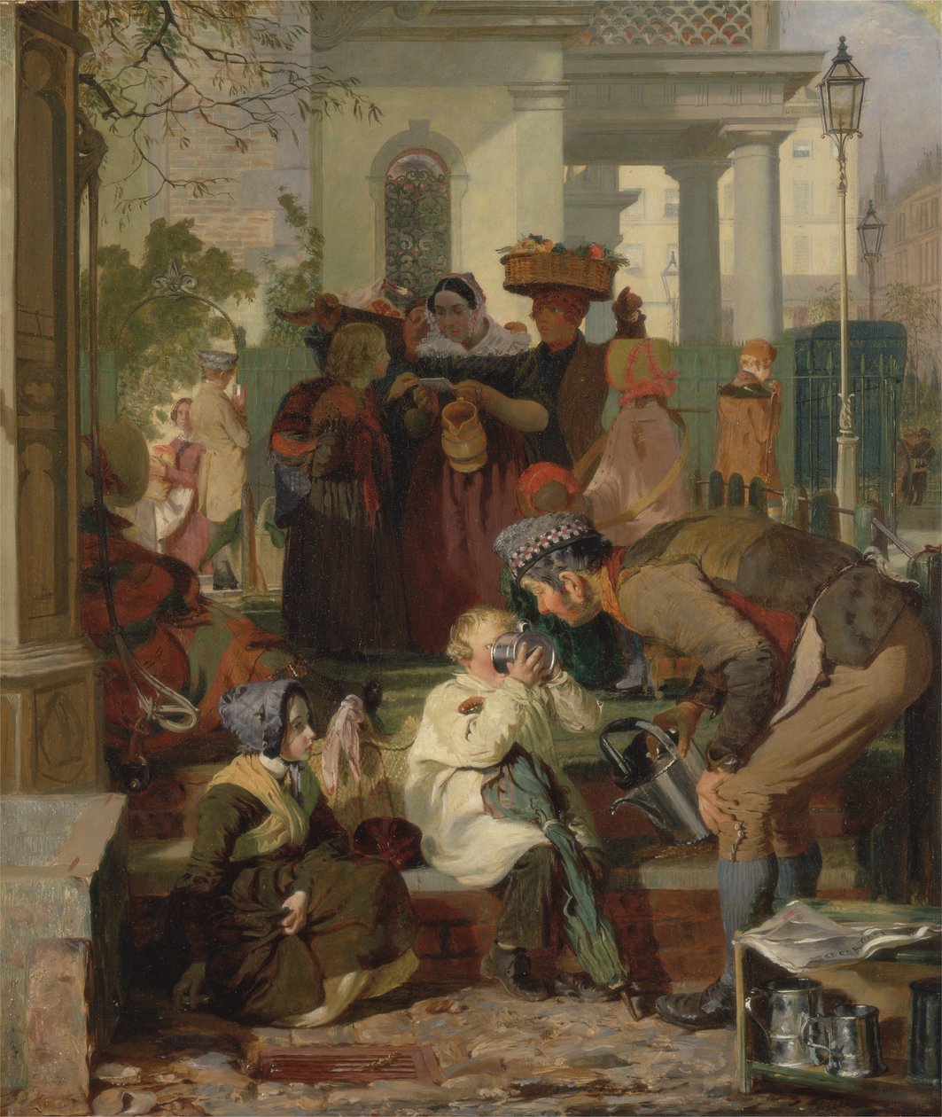 刷新疲惫，c.1847 作者 罗伯特·汉娜