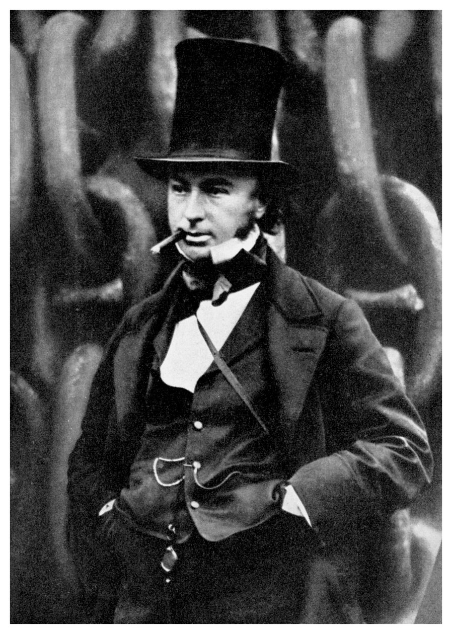 Isambard Kingdom Brunel，英国工程师，1857年-1956年。 作者 罗伯特·霍利特